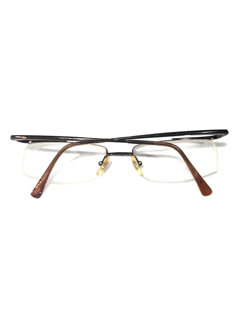 Ray Ban RB6046 2511 Brown Rectangle Eyeglasses 52-18 135 LWA